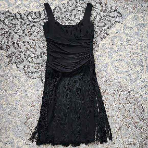 Michael Kors | Dresses | Michael Kors Elegant Fringe Dress Black 4 | Poshmark Michael Kors | Dresses | Michael Kors Elegant Fringe Dress Black 4 | Poshmark